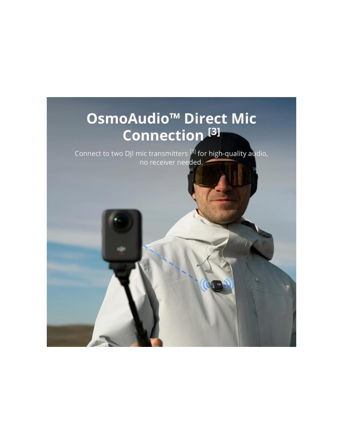 DJI Osmo 360 Adventure Combo 8K 50fps Cámara deportiva + Pack de Acces