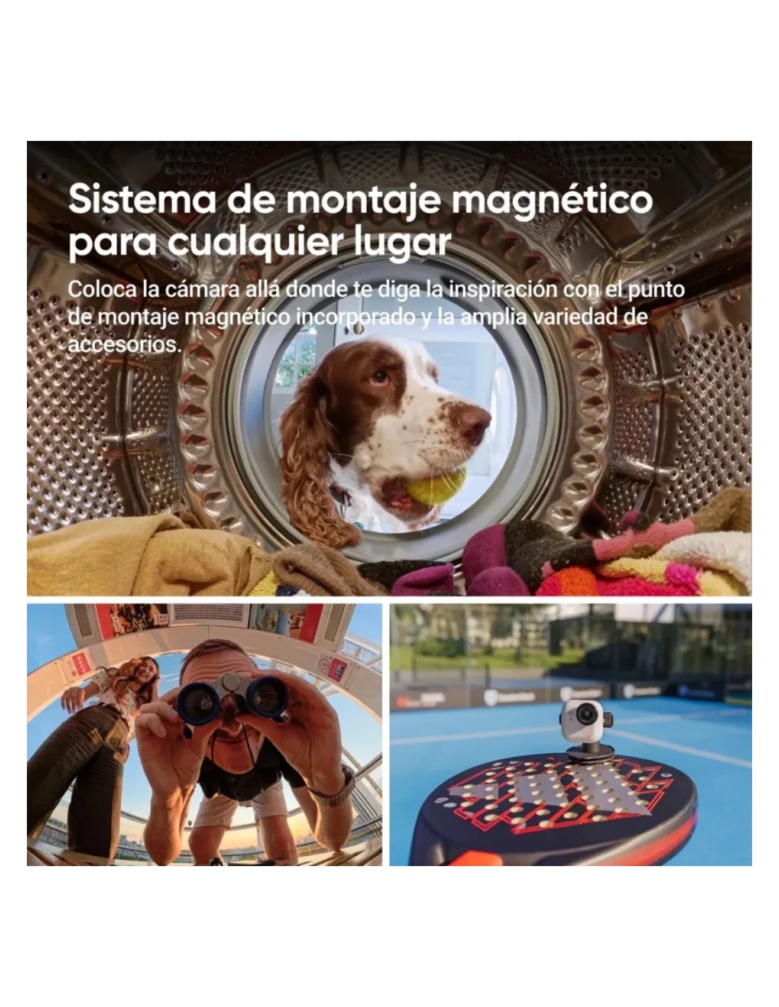 Cámara deportiva Insta360 Go Ultra Blanco 4K FlowState WiFi en Logroño
