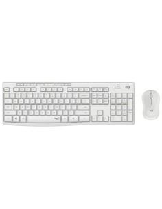 Teclado + ratón inalámbricos Logitech MK295 Blanco en Logroño
