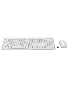 Teclado + ratón inalámbricos Logitech MK295 Blanco en Logroño 2