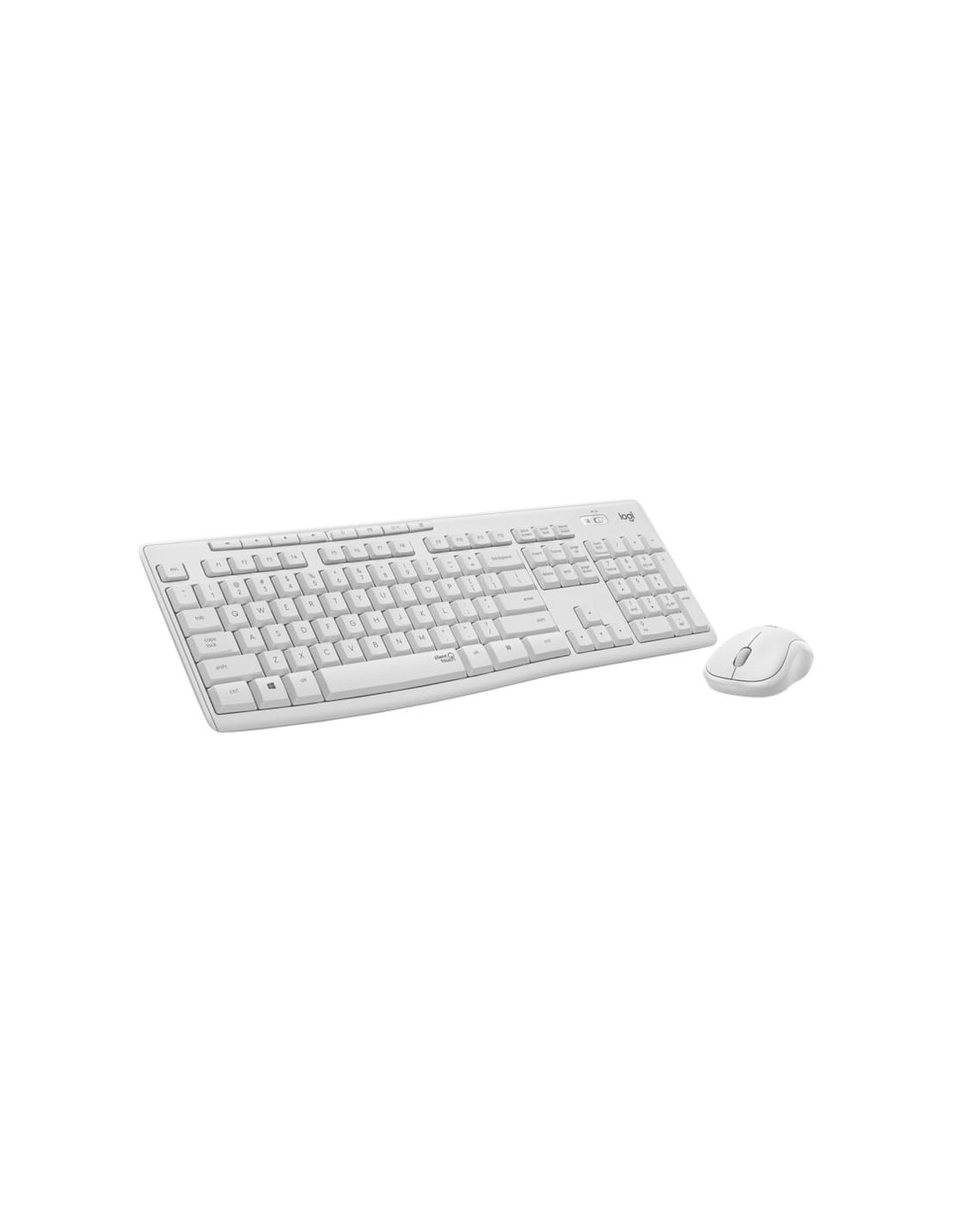 Teclado + ratón inalámbricos Logitech MK295 Blanco en Logroño