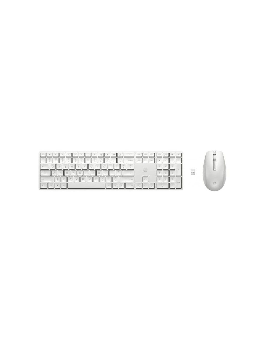 Teclado + ratón inalámbricos HP Combo 650 de membrana en Logroño