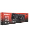 Teclado + ratón inalámbrico NGS Euphoria Inglés Negro 2.4GHz
