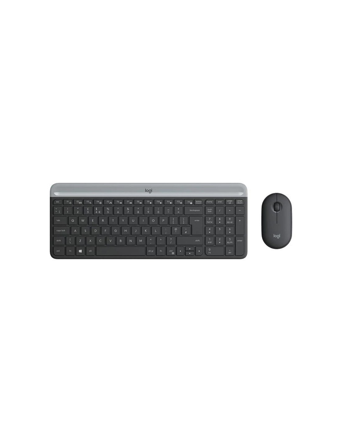Teclado + ratón inalámbricos Logitech MK470 Grafito 2.4GHz en Logroño