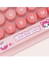 Teclado y ratón MOFII Candy New 2.4G Rosa inalámbrico en Logroño