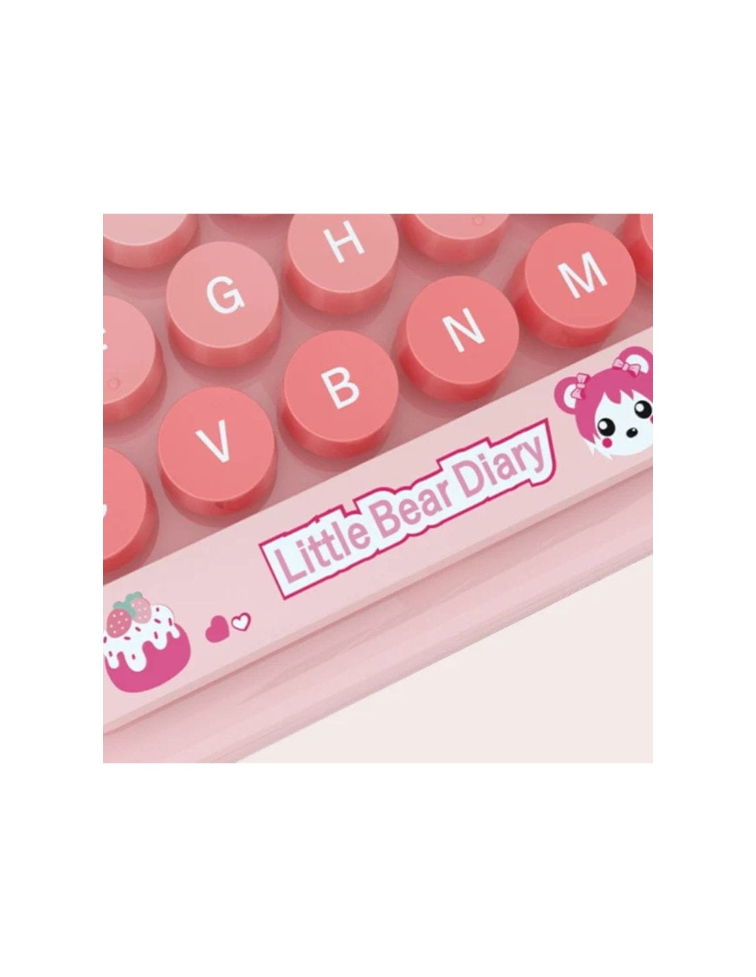 Teclado y ratón MOFII Candy New 2.4G Rosa inalámbrico en Logroño