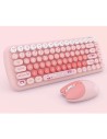 Teclado y ratón MOFII Candy New 2.4G Rosa inalámbrico en Logroño