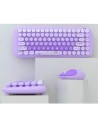Teclado y ratón MOFII Candy New 2.4G Púrpura inalámbrico en Logroño