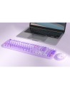 Teclado y ratón MOFII Lovely Púrpura inalámbrico en Logroño