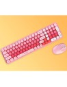 Teclado y ratón MOFII Baby Bear Rosa inalámbrico en Logroño