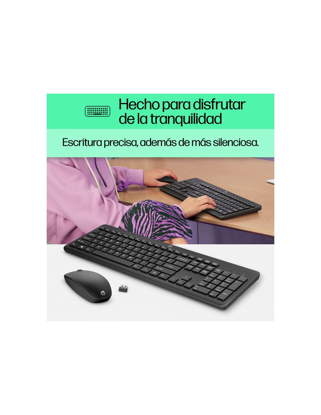 Teclado y ratón inalámbricos 230 HP Combo de en Logroño