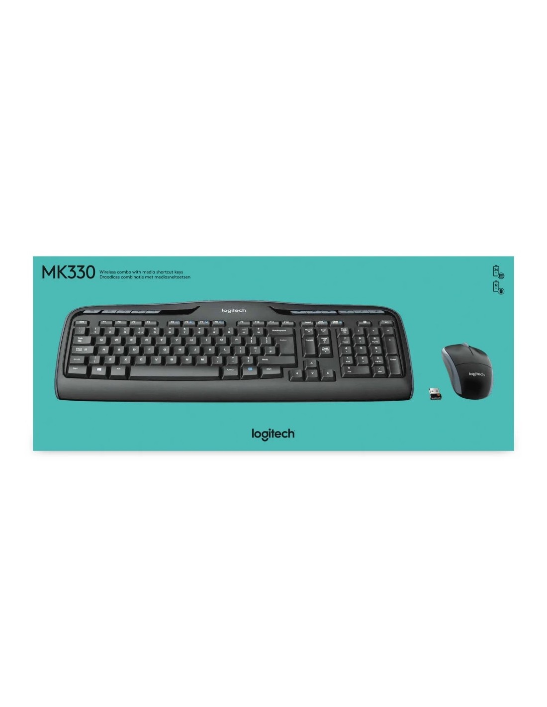 Teclado y ratón Logitech Wireless Combo MK330 en Logroño
