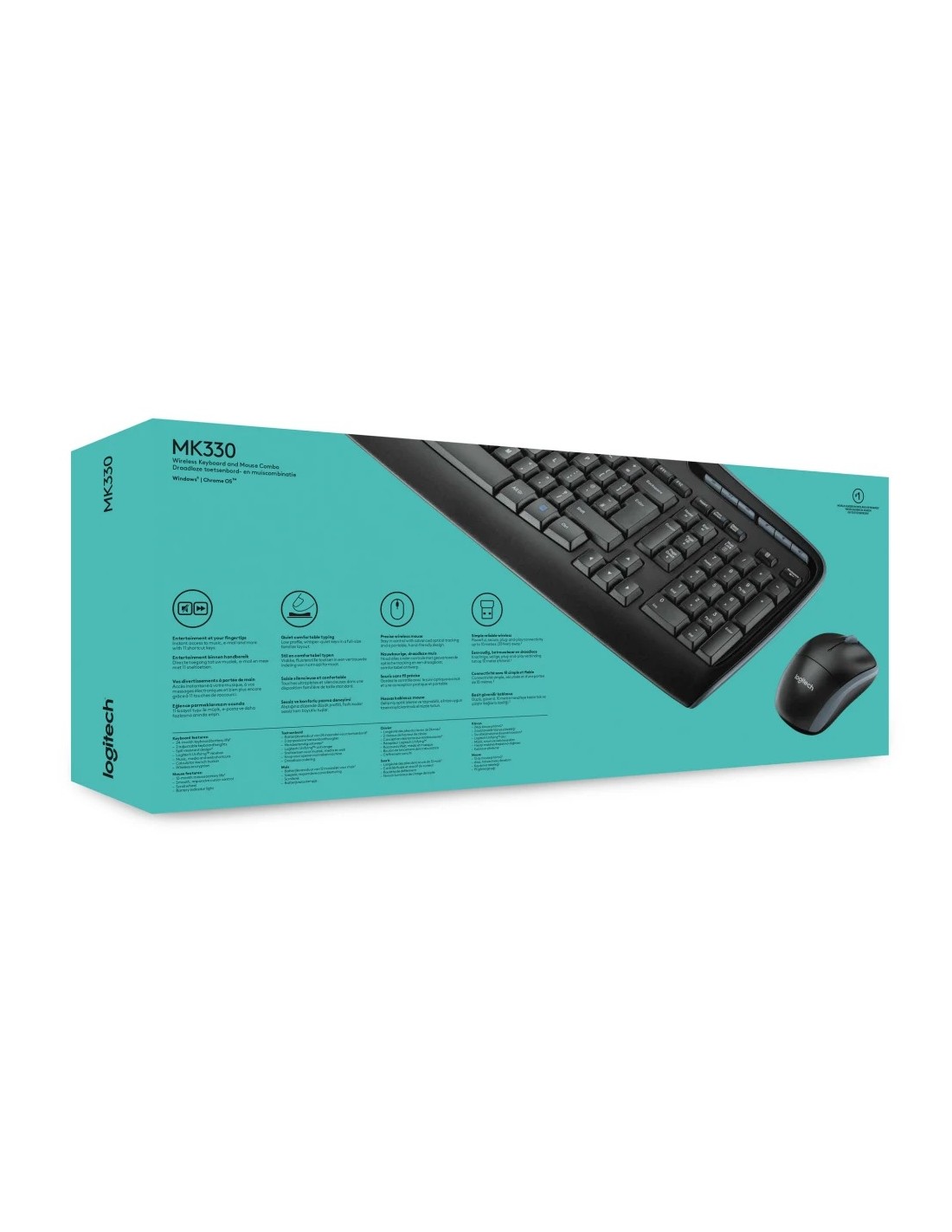 Teclado y ratón Logitech Wireless Combo MK330 en Logroño