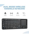 Teclado Rii K06 Mini Inalámbrico RGB Mini con Touchpad en Logroño