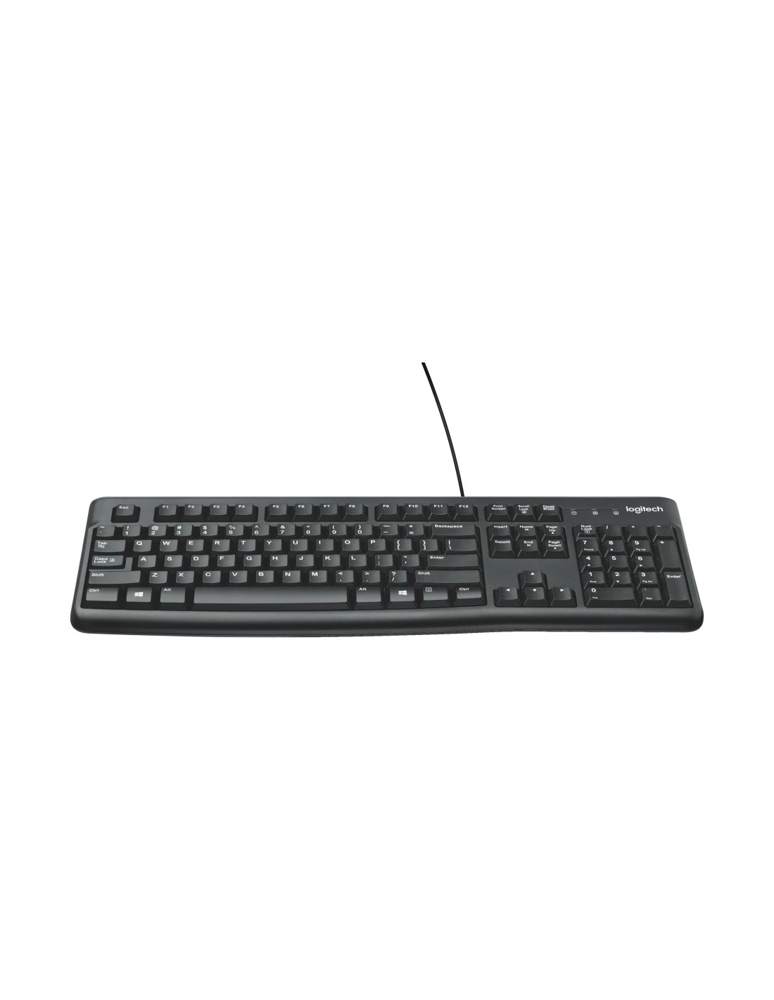 Cable QWERTY Teclado Logitech K120 USB Con en Logroño