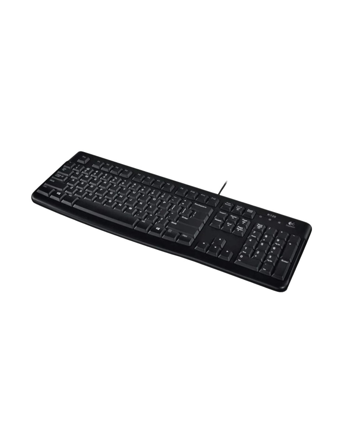Cable QWERTY Teclado Logitech K120 USB Con en Logroño
