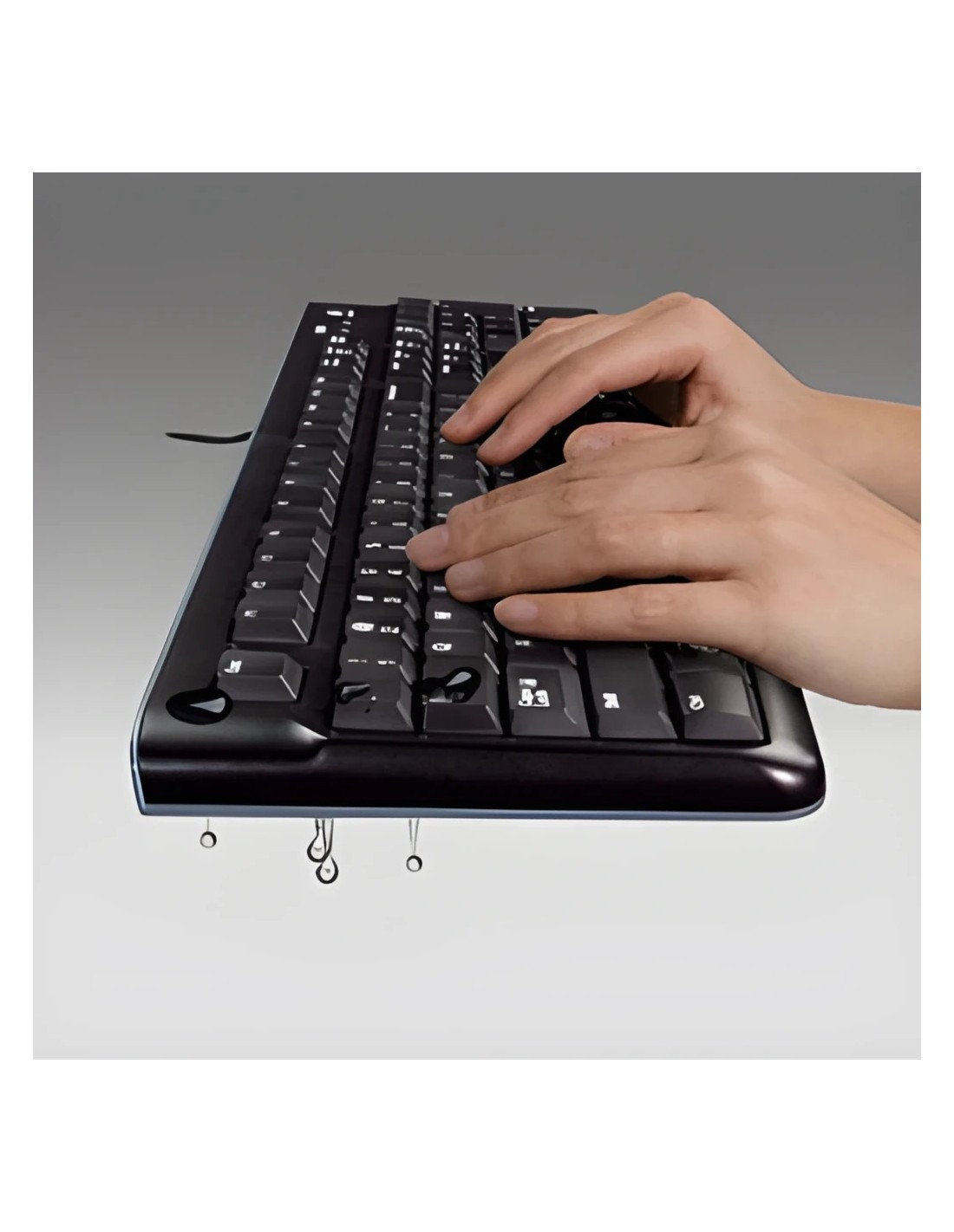 Cable QWERTY Teclado Logitech K120 USB Con en Logroño