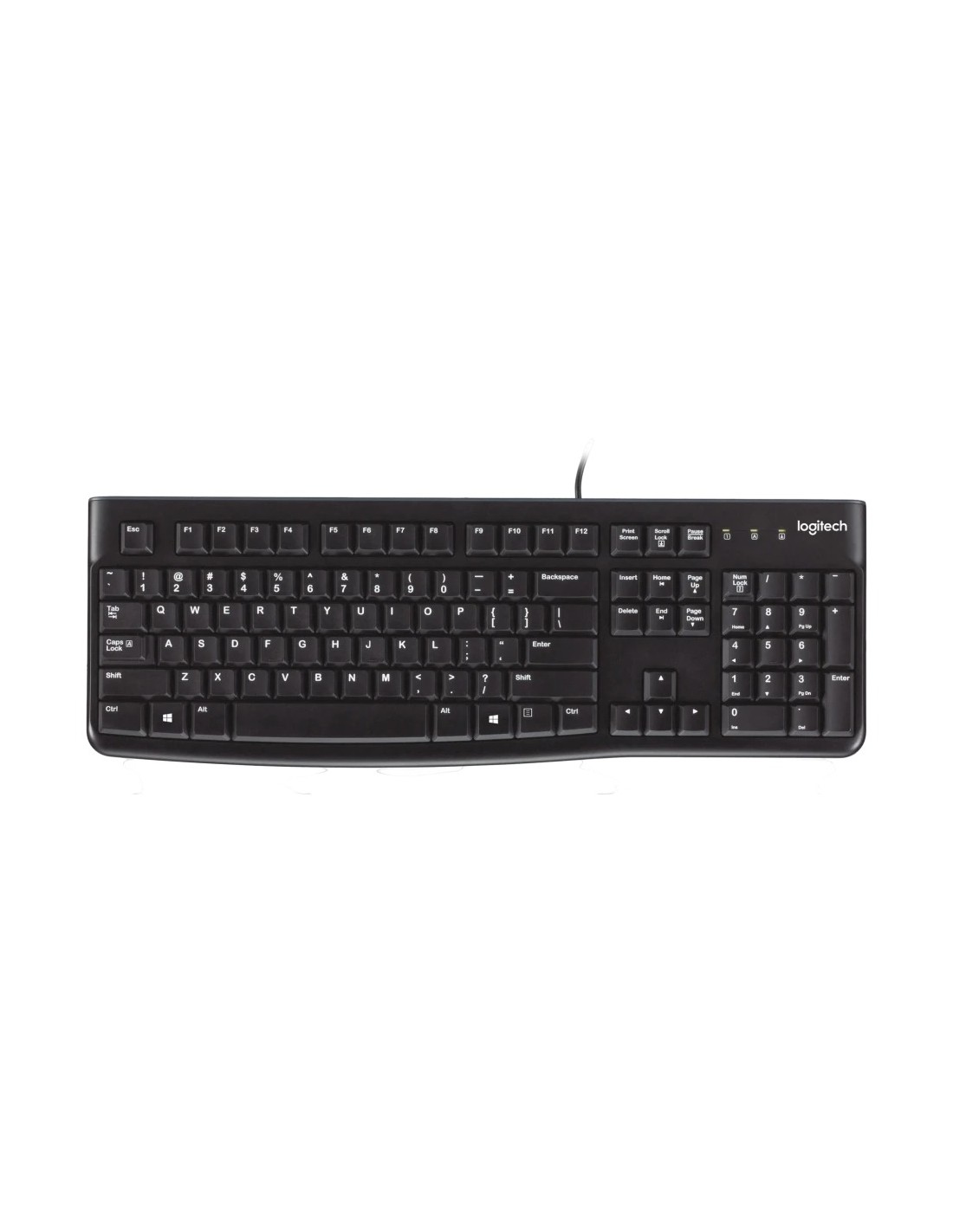 Cable QWERTY Teclado Logitech K120 USB Con en Logroño