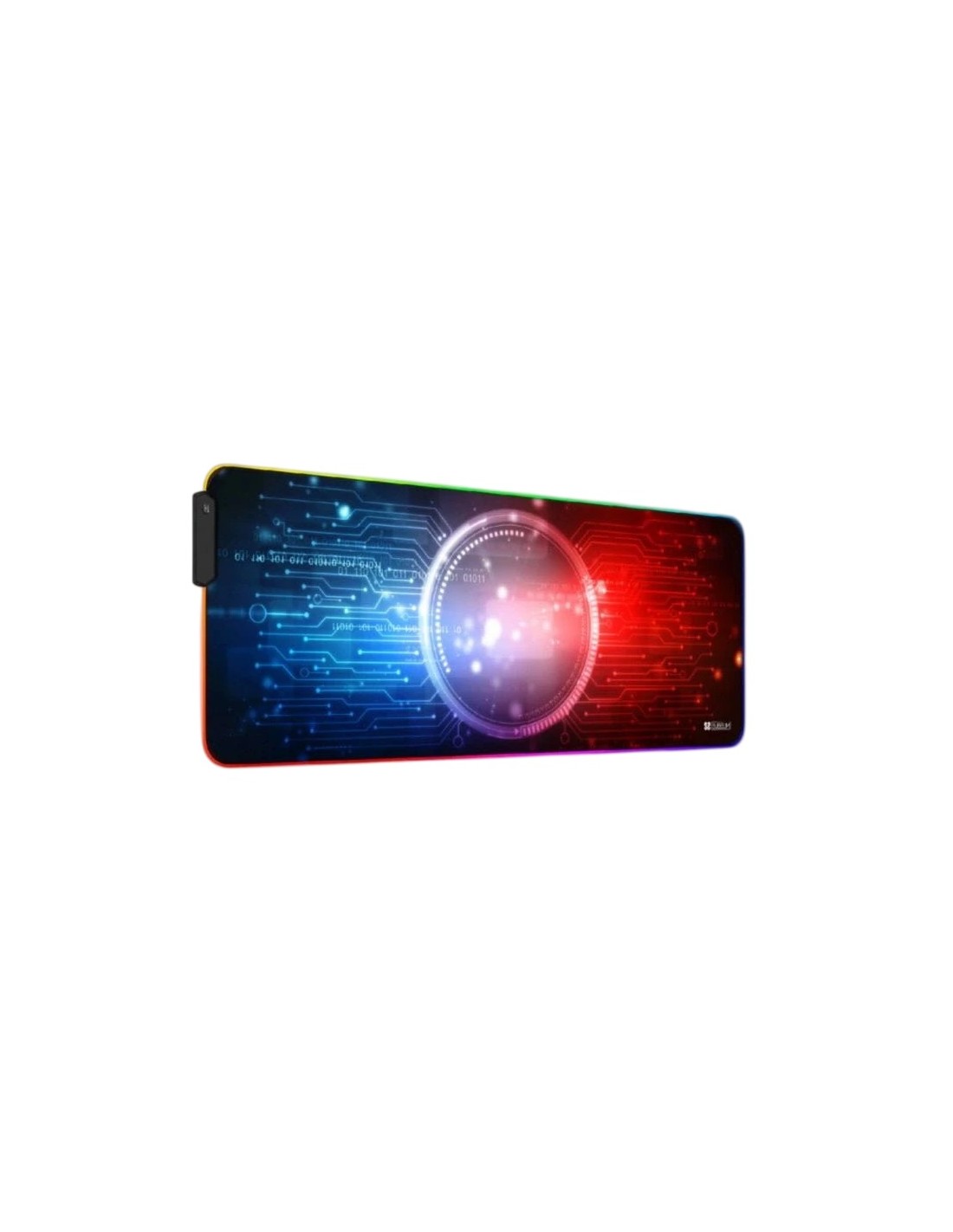 Alfombrilla Subblim Chip LED RGB 9 Colores Negro en Logroño