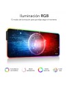 Alfombrilla Subblim Chip LED RGB 9 Colores Negro en Logroño