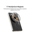 Power Bank Xiaomi Super Slim Magnetic Violeta 5000mAh 22,5W MagSafe
