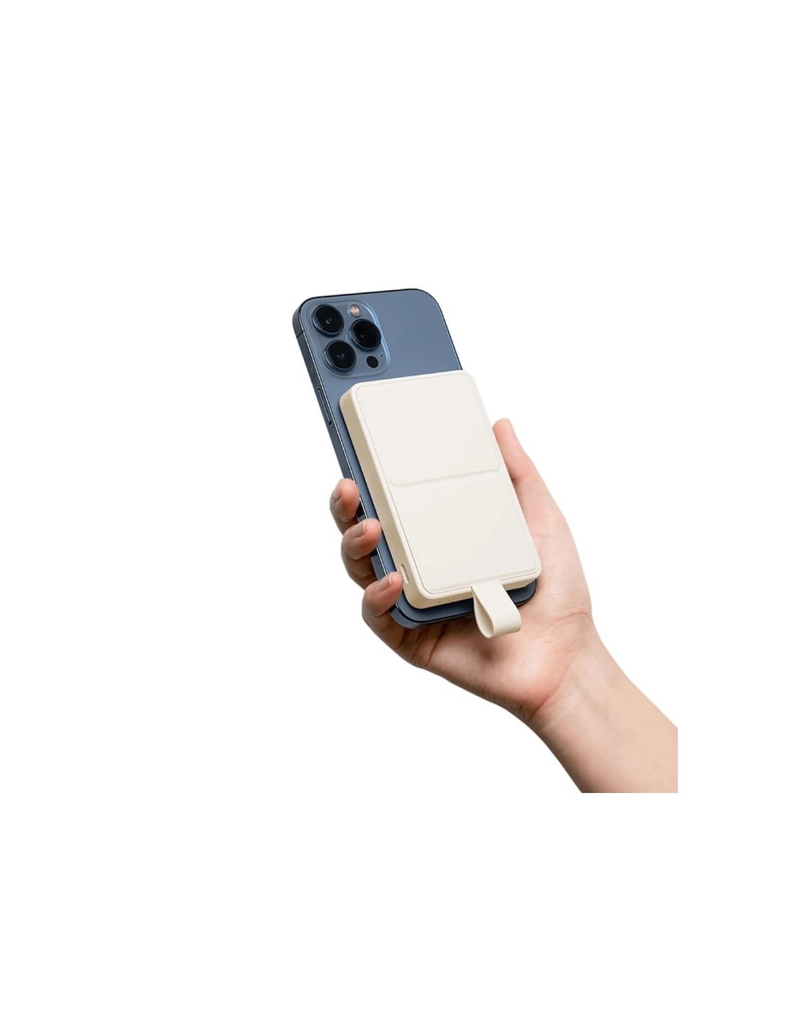 Power Bank Xiaomi Magnetic Blanco 6000mAh 15W MagSafe en Logroño