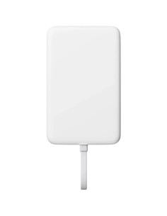 Cable integrado 10000mAh MagSafe Power Bank Xiaomi Magnético Blanco co