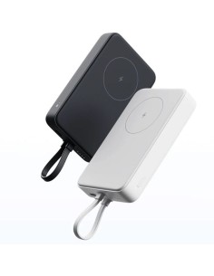 Cable integrado 10000mAh MagSafe Power Bank Xiaomi Magnético Blanco co 2
