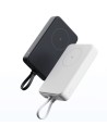 Cable integrado 10000mAh MagSafe Power Bank Xiaomi Magnético Blanco co