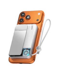 Power Bank Sharge ICEMAG 3 Blanco 10000mAh 25W Qi2 en Logroño