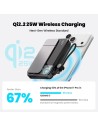 Power Bank Sharge ICEMAG 3 Blanco 10000mAh 25W Qi2 en Logroño