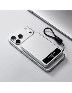 Power Bank Sharge Smart Magnetic M8 Plata 5000mAh 15W MagSafe Qi2 2