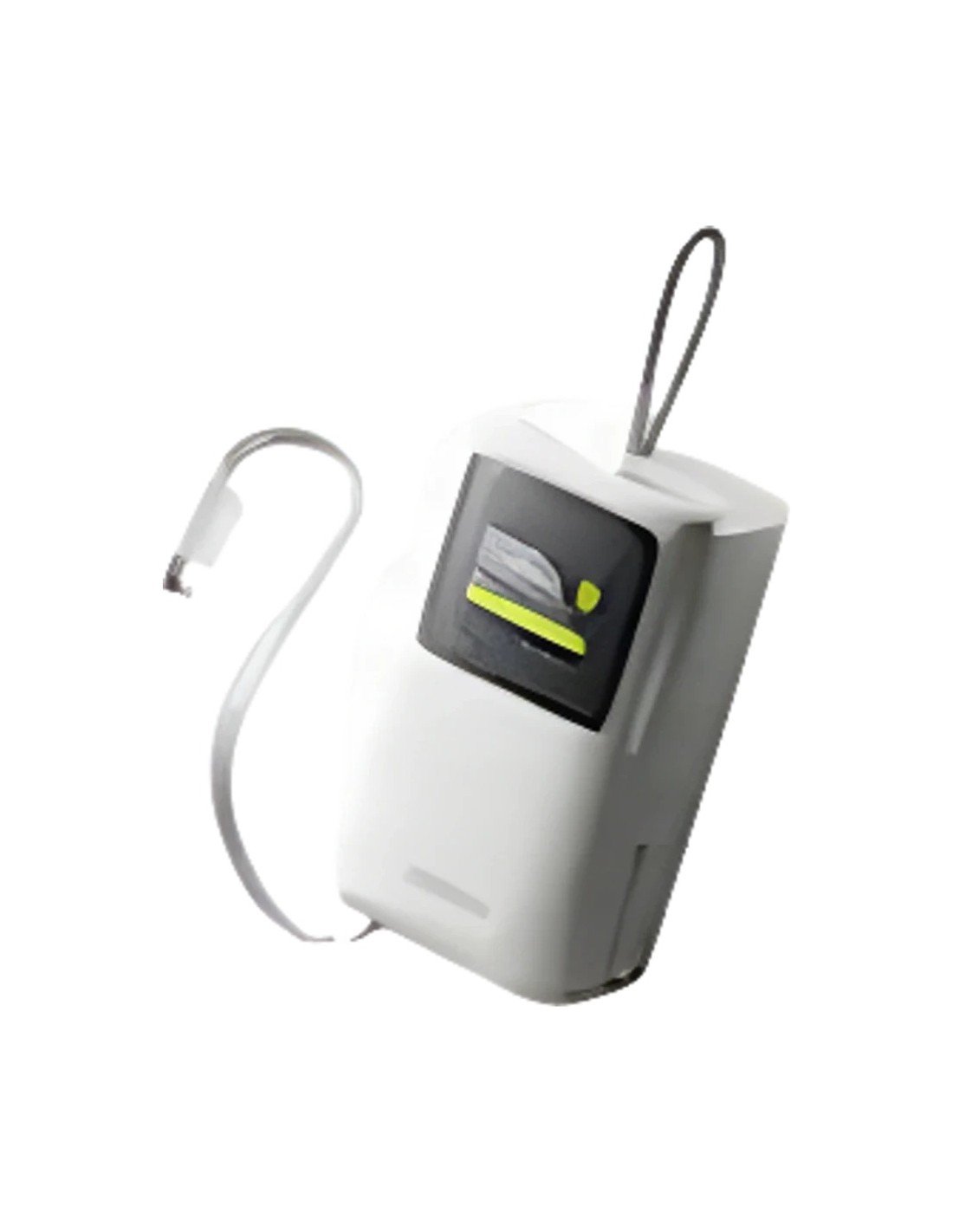 Power Bank Sharge HyperTower E3 Blanco con cable retráctil integrado 1
