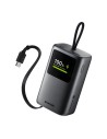 Power Bank Sharge E3 HyperTower Negro con cable retráctil integrado 10