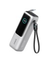 Power Bank Anker Laptop Plata con cable integrado 25000mAh 165W USB-C