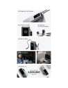 Power Bank Anker Laptop Plata con cable integrado 25000mAh 165W USB-C