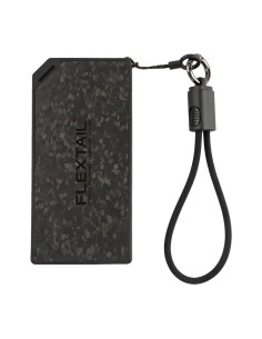 Power Bank Flextail Zero Negro con cable integrado 10000mAh 22,5W USB-