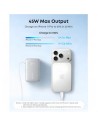 Power Bank Anker Nano 10K Blanco con cable retráctil 10000mAh 45W USB-