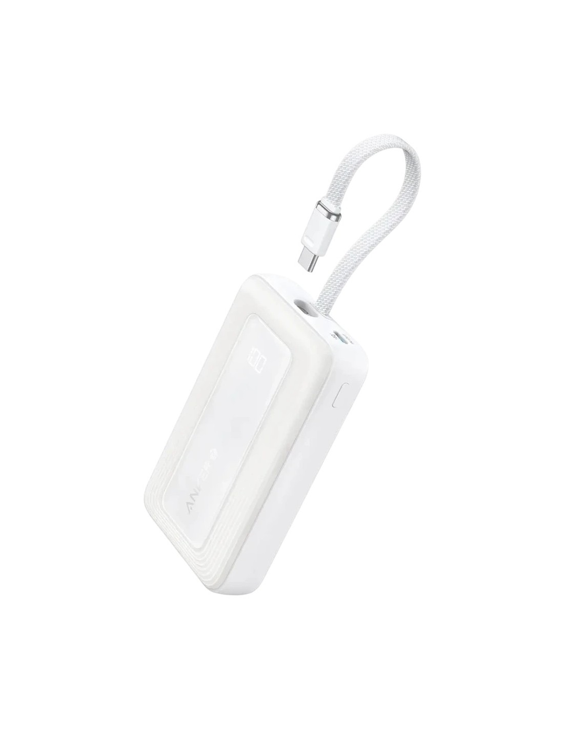 Power Bank Anker Zolo Blanco 10000mAh 30W MagSafe USB-C en Logroño