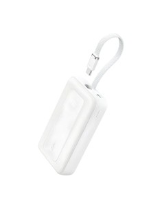 Cable retráctil 20000mAh 30W Power Bank Anker Zolo Blanco con