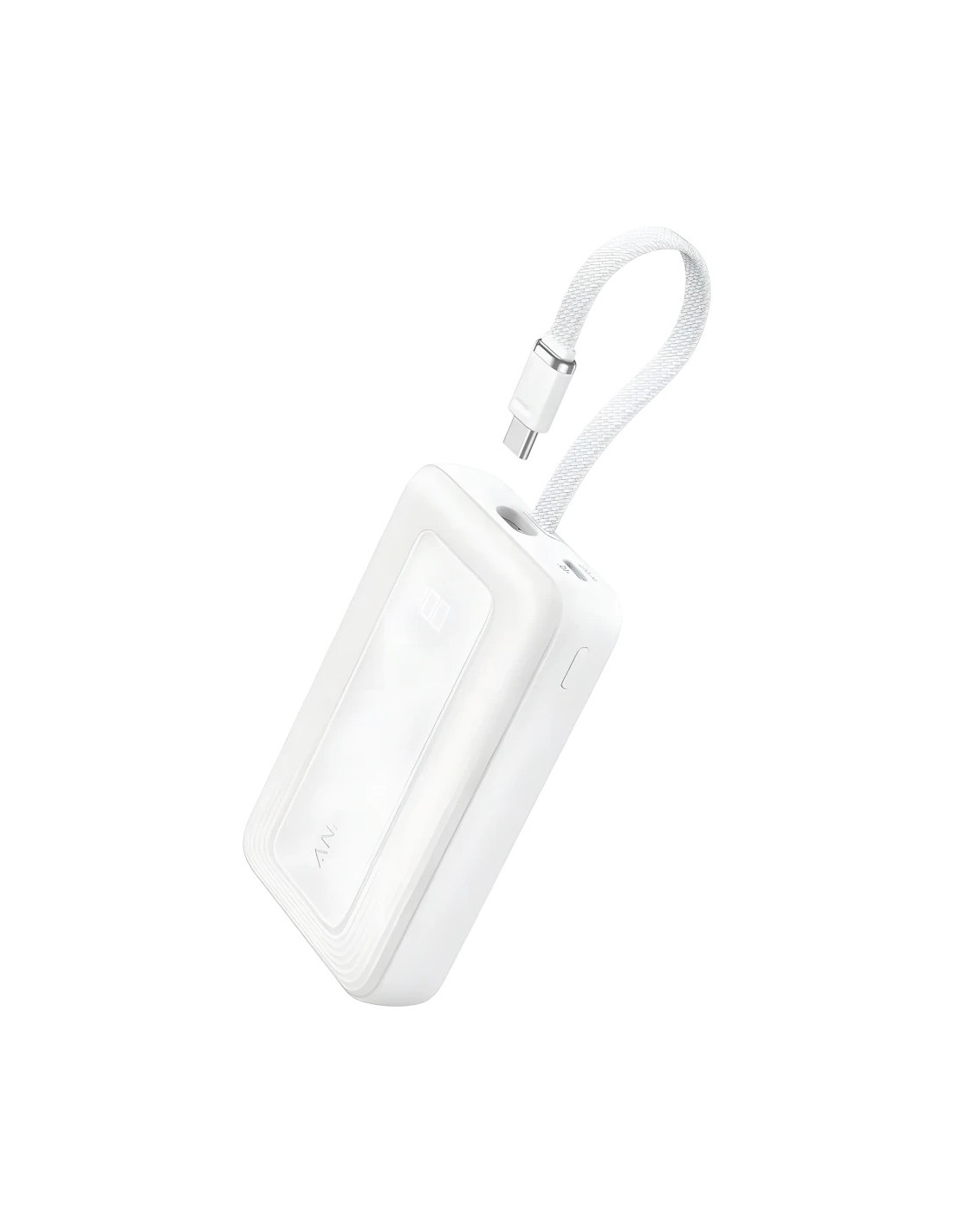 Cable retráctil 20000mAh 30W Power Bank Anker Zolo Blanco con