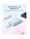 Cable retráctil 20000mAh 30W Power Bank Anker Zolo Blanco con