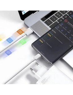 Cargador de carga Rápida Xiaomi 120W HyperCharge Combo USB Tipo-A Blan 2