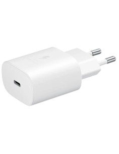 Cargador Samsung EP-TA800 USB-C 25W Blanco - Versión Bulk en Logroño