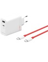 Cargador ONEPLUS SUPERVOOC Cargador Dual Ports GaN 120W con cable USB-