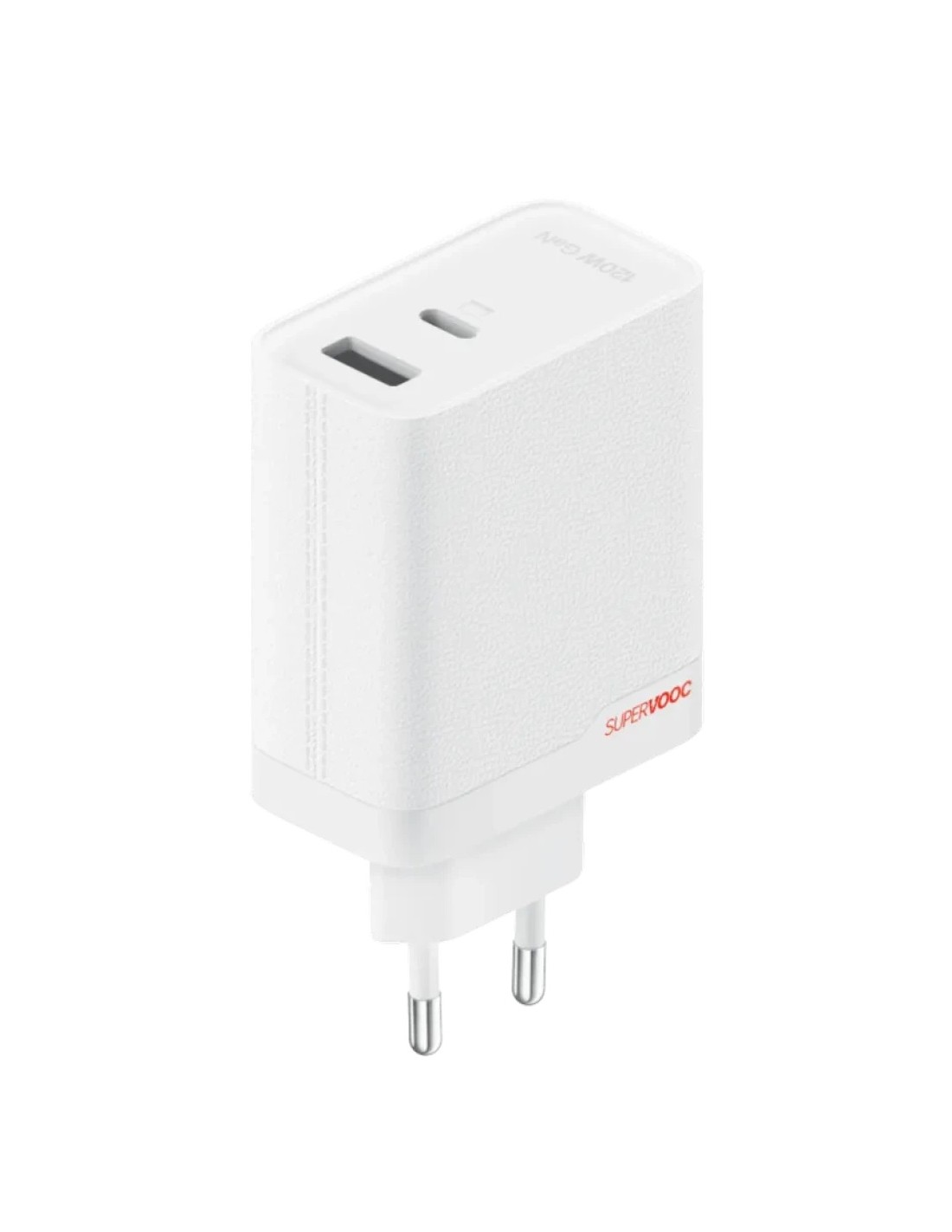 Cargador ONEPLUS SUPERVOOC Cargador Dual Ports GaN 120W con cable USB-