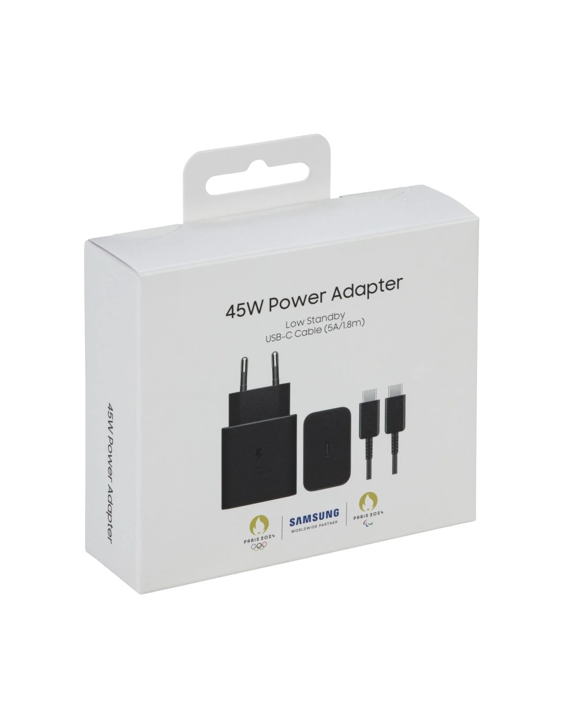 Cable incluido Cargador Samsung Negro 45W USB-C EP-T4511 con
