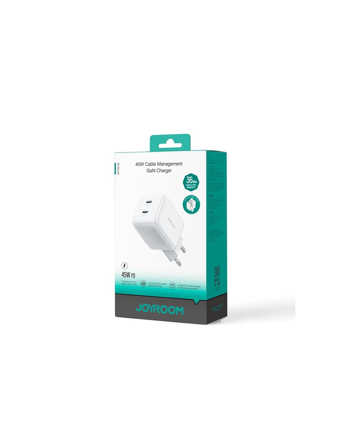Cargador Joyroom 20W con Doble Puerto Tipo C en Logroño
