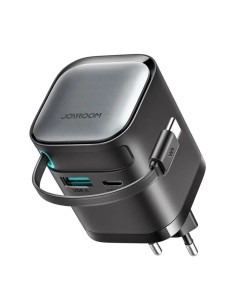 Cable retráctil integrado Cargador Joyroom 65W USB-C con en Logroño