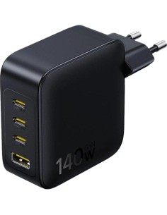 Cargador Baseus EnerFill FH11 GaN 140W 3x USB-C + 1x USB-A en Logroño